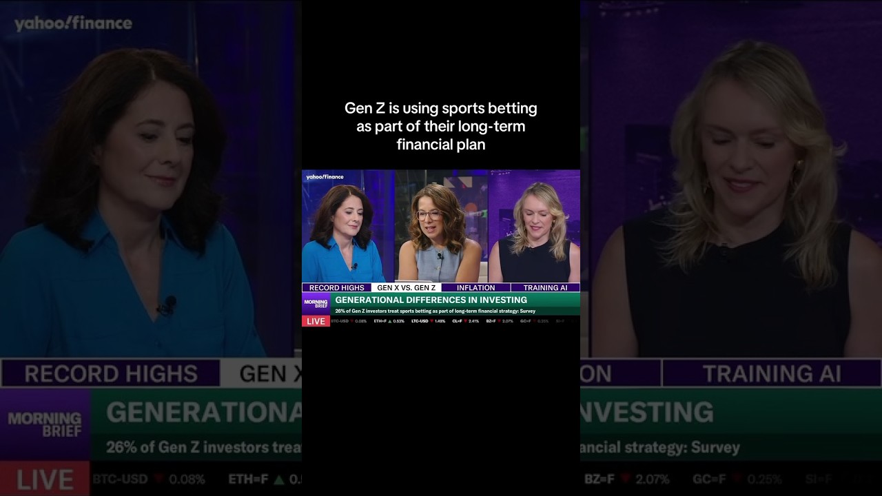 Gen Z is using sports betting as part of their long-term financial plan.