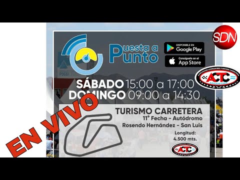 Turismo Carretera – EN VIVO desde San Luis – Por SDN Radio