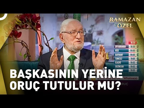 Annemin Yerine Oruç Tutabilir Miyim? | Necmettin Nursaçan'la İftar Saati