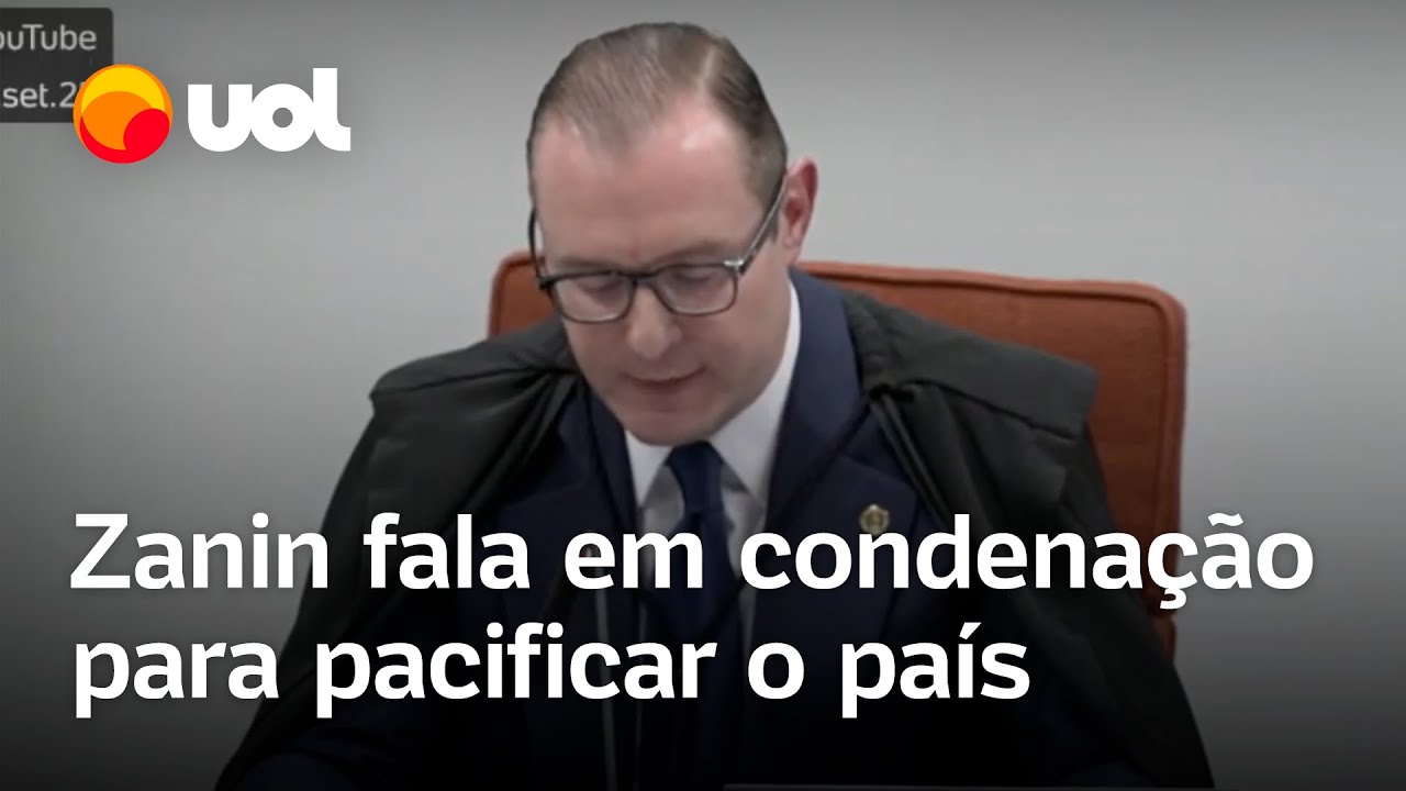 Zanin diz que ‘pacificação’ do país depende de responsabilização e condenação de réus