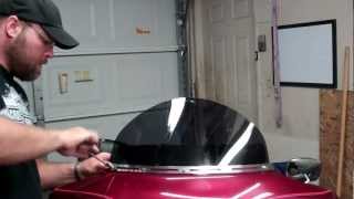 replacement windshield for harley davidson