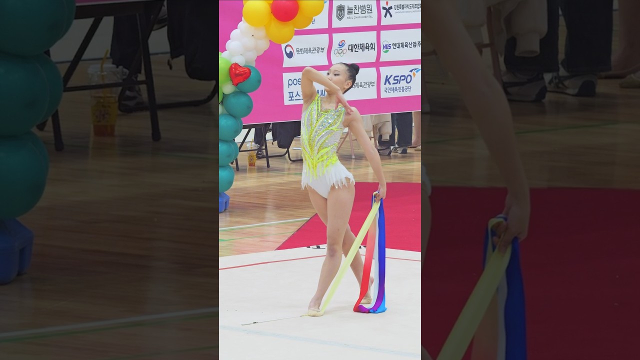 "기계체조 국가대표 선발전 리본" 김예서(Team5H-Humanity) #rhythmicgymnastics #김예서 #리듬체조 #gymnastics #shorts