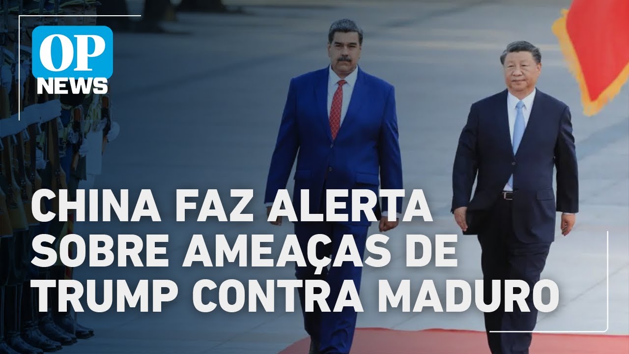 China reage a ameaças de Trump contra Maduro | O POVO News