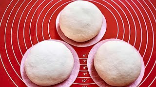 Cách làm bánh bao siêu trắng xốp nhân khoai lang phô mai kéo sợi gà xé phay