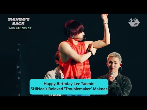 Happy Birthday Lee Taemin SHINee's Beloved 'Troublemaker' Maknae