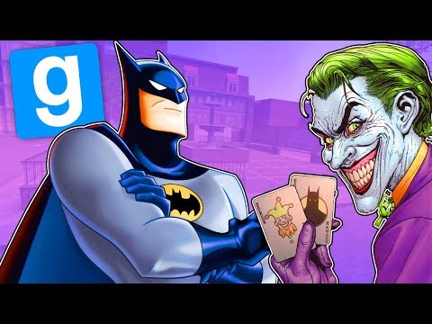 Pretending to be Batman in Garry's Mod