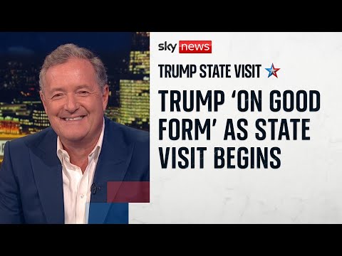 Trump 'very happy' to be in UK for second state visit, says Piers Morgan