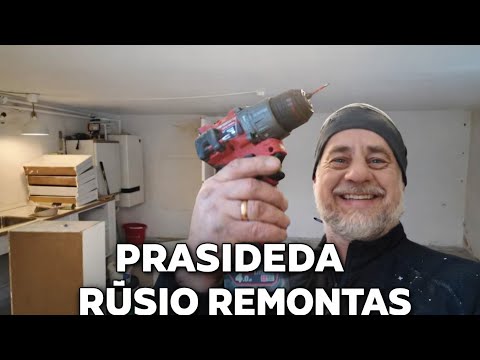 RŪSIO REMONTO PRADŽIA 🇩🇰 | Ardau, vertinu būklę ir šlifuoju laiptus (1 dalis ) 