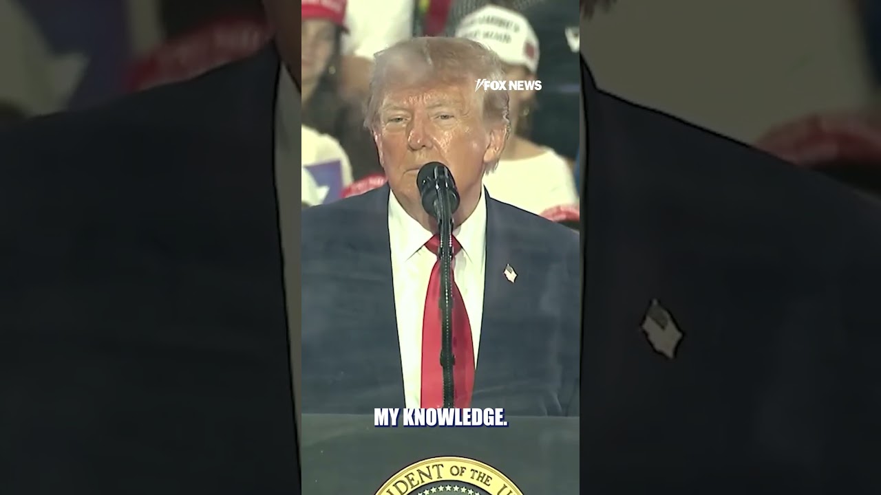 Trump GOES AFTER Ilhan Omar at rally #shorts