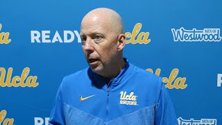 UCLA M. Basketball Postgame - Coach Cronin, at San Diego State (Oct. 17, 2025)