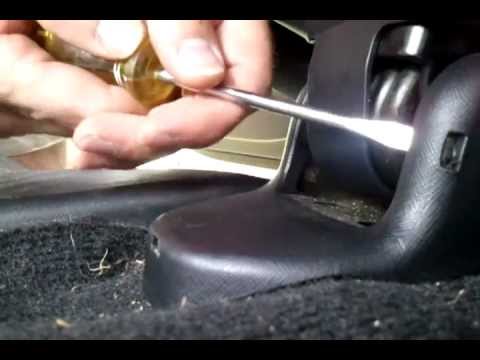 How to remove back seat honda accord 1994 #3