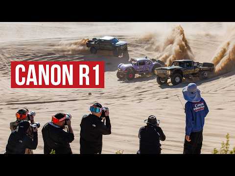 Canon EOS R1 Captures Off-Road Trucks in Action with Larry Chen