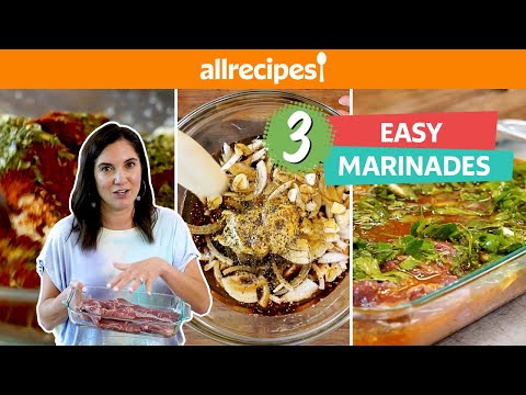3 Simple Marinades for PERFECTLY Flavored Chicken, Pork & Steak | Creamy & All-Purpose Marinades