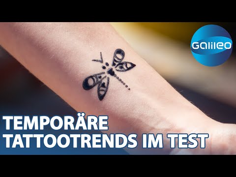 Made to fade: Haltbarkeit von bis zu zwei Wochen! Halten temporäre Tattoos was sie versprechen?