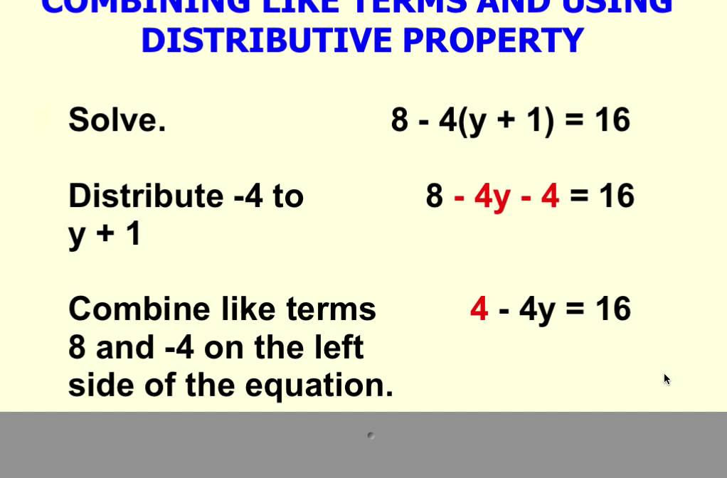 lesson-3-3-solving-multi-step-equation-using-distributive-property-and-combining-like-terms
