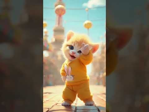 猫の動画サムネイル - AIcatdance#shorts #funny #catdance#cat#kitten #dance#猫#ダンス