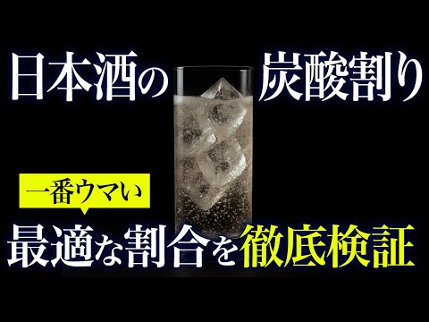 日本酒の炭酸割りベストな配合はどれ?徹底検証!おすすめの日本酒もご紹介!(東洋美人・竹雀)