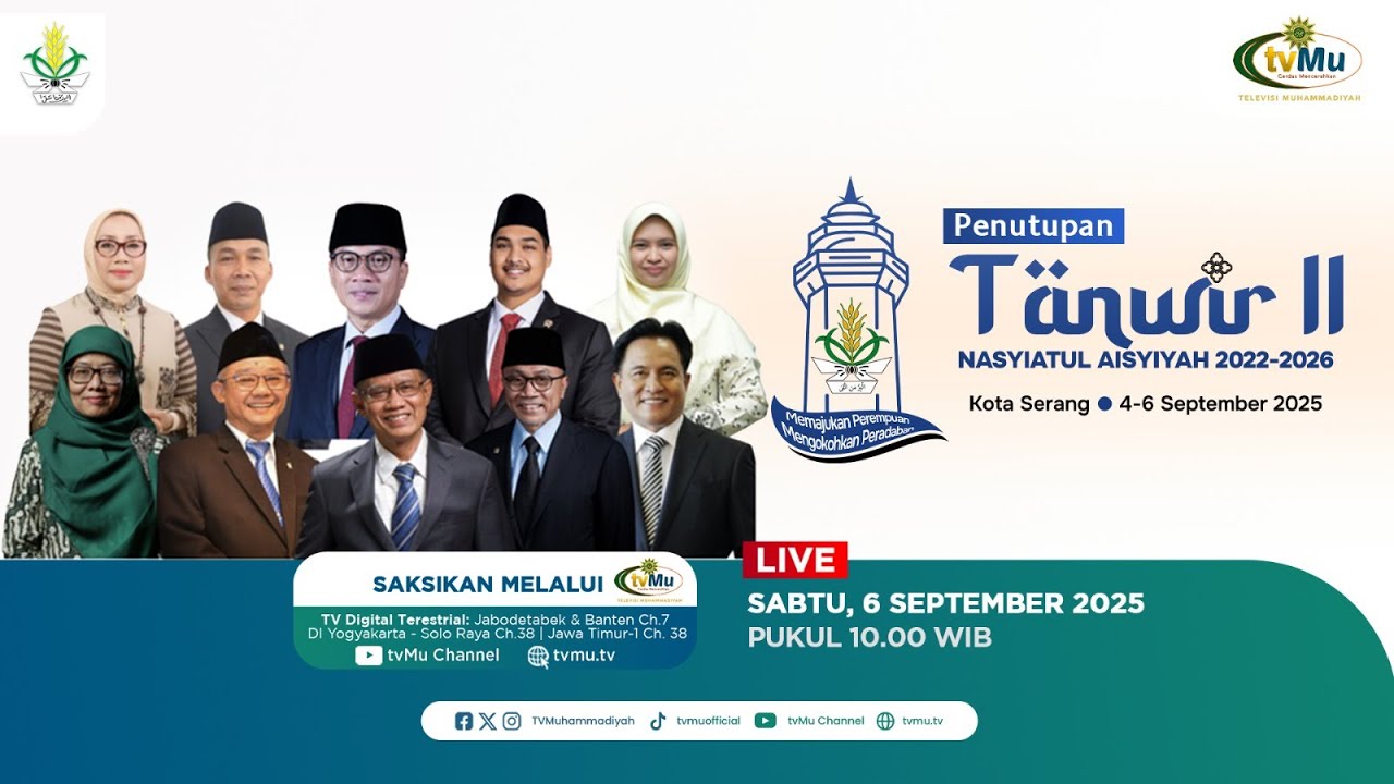 Penutupan Tanwir II Nasyiatul Aisyiyah 2022-2026 - MuhammadiyahNews.com