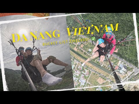 Paragliding Bucket List, Afternoon Tea & Amazing Pool Views | Da Nang Vietnam Day 3 Vlog 🇻🇳