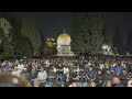LIVE: Worshippers take part in evening Taraweeh prayers in Al-Aqsa Mosque compound  - 32:53 min - News - Video