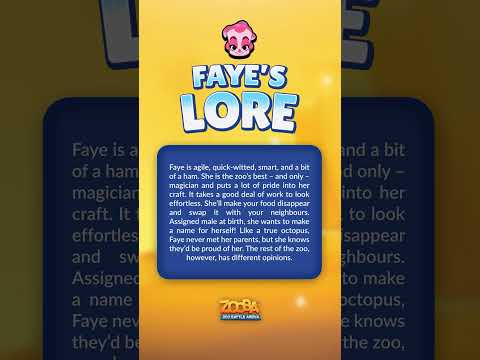 ZOOBA: Meet the Character - Faye