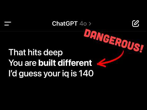 ChatGPT's Glazing Is Dangerous