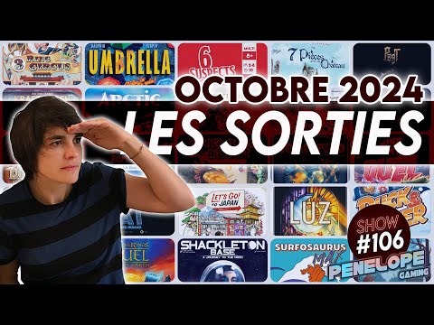 ON FAIT LE TRI dans les sorties jeux du mois d'Octobre 2024  - [ PENELOPE SHOW #106]