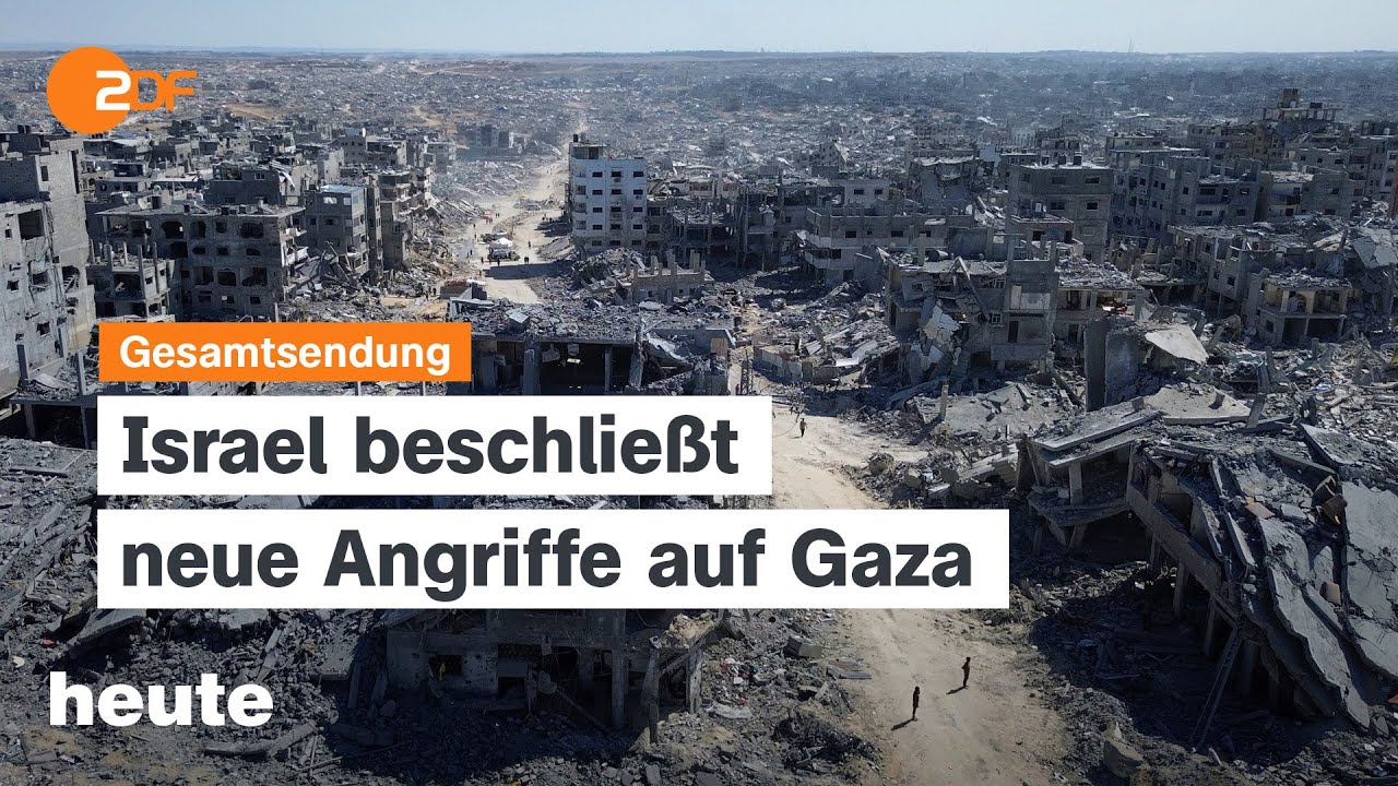 heute 19:00 Uhr vom 28.10.2025: Angriffe auf den Gaza-Streifen, Prozess zum Zugunglück von Garmisch
