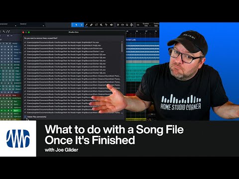 What to do with a Song File Once It's Finished | PreSonus