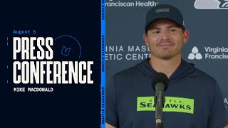 Mike Macdonald: "We're Making The Most Out Of Every Day" | Press Conference - August 5, 2025