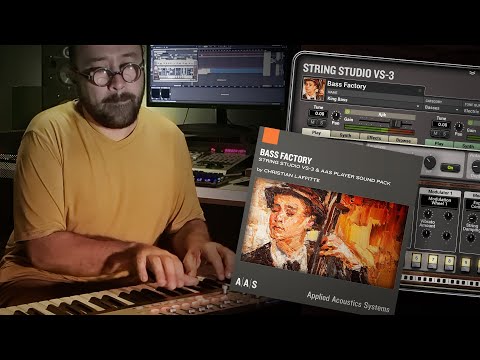 Funk Time—Thiago Pinheiro jams with the Bass Factory sound pack for String Studio VS-3