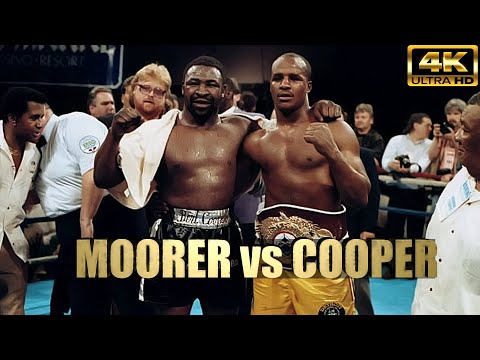 Michael Moorer vs Bert Cooper | KNOCKOUT Boxing Fight | 4K Ultra HD