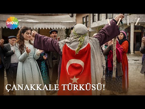 Fransızlar'ın idare binası önünde Çanakkale Türküsü! | Aziz 18. Bölüm