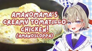 Cooking My Favorite Weeknight Slop: Creamy Tomatillo Chicken & Brocoll