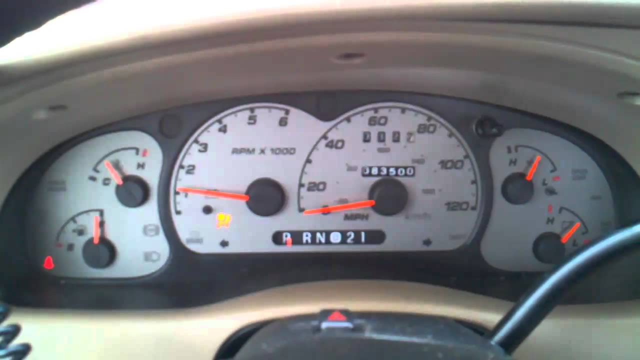 Ford ranger dummy oil pressure gauge #9