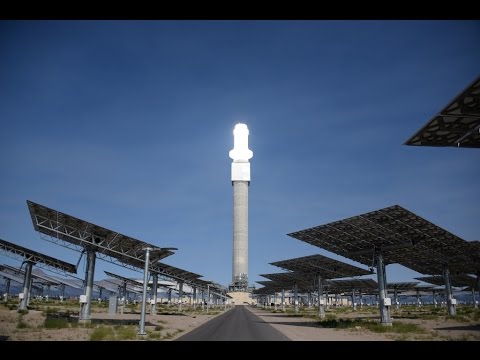 Time lapse video showing construction of world's first utility scale molten salt power tower project, located in Nevada. Time lapse video showing construction of world's first utility scale molten salt power tower project, located in Nevada.