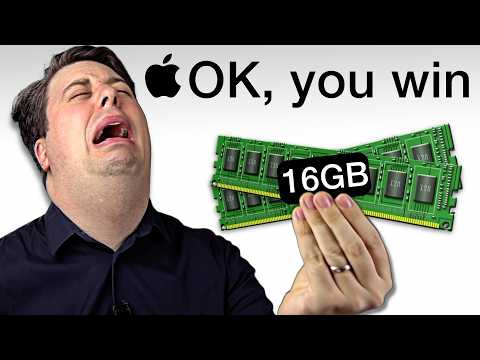 Apple Admits 8GB RAM Isn’t Enough