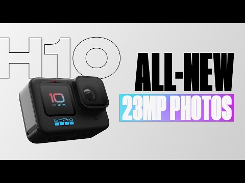 GoPro: HERO10 Black | 23MP Photos and 19.6MP Frame Grabs