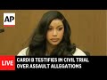 LIVE: Cardi B testifies in civil trial over assault allegations
