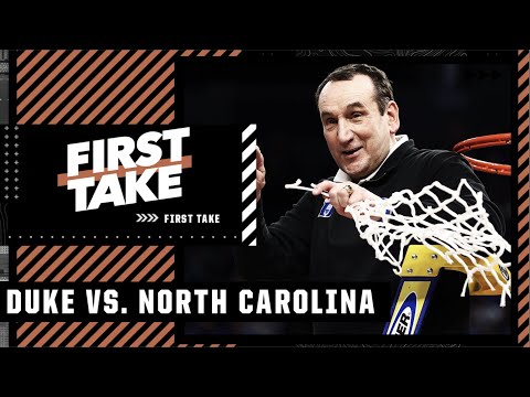 Duke vs. North Carolina: Coach K’s quest for a SIXTH National Championship | First Take video clip