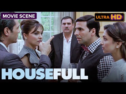Housefull (2010) | Akshay Kumar & Deepika Padukone | Superhit Hindi Movie | Best Comedy Scene (HD)