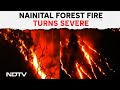Nainital News | Massive Forest Fire Reaches Nainitals High Court Colony, Army Called In
