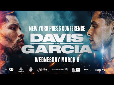 Gervonta davis vs. Ryan garcia new york launch press conference livestream