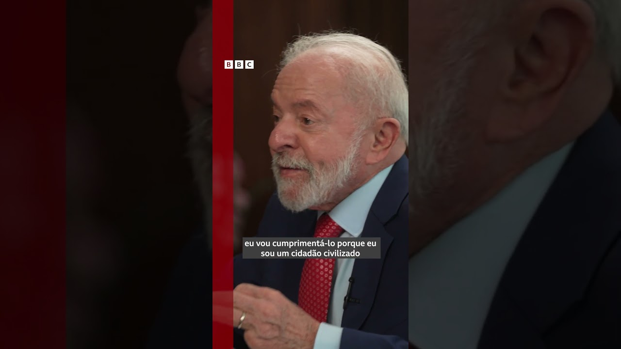 Se eu encontrar com Trump vou estender a mão para cumprimentá lo pois sou civilizado diz Lula