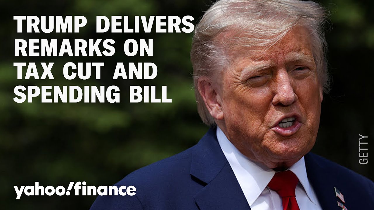 LIVE: President Trump delivers remarks on the tax cut and spending bill