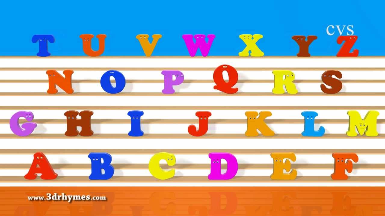 ABC Song - Alphabet Songs - Phonics Song For Children In 3D Animation ...