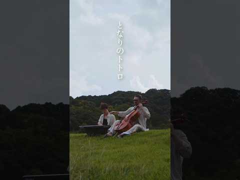 草原の中で響くトトロ    #ジブリ #チェロ