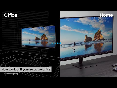 Smart Monitor: How to work from home without a PC | Samsung