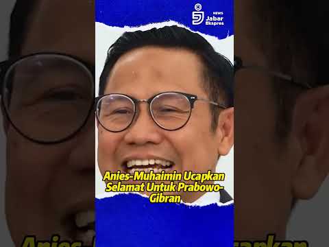 Anies-Muhaimin ucapkan selamat untuk Prabowo-Gibran