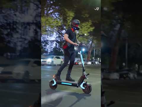 BEST Hyperscooter For Night Riding #shorts #escooter #scooter #ev #electric #race #speed